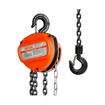 1T/2T Hand Chain Hoist: 360° Rotating Hook Lift Guide