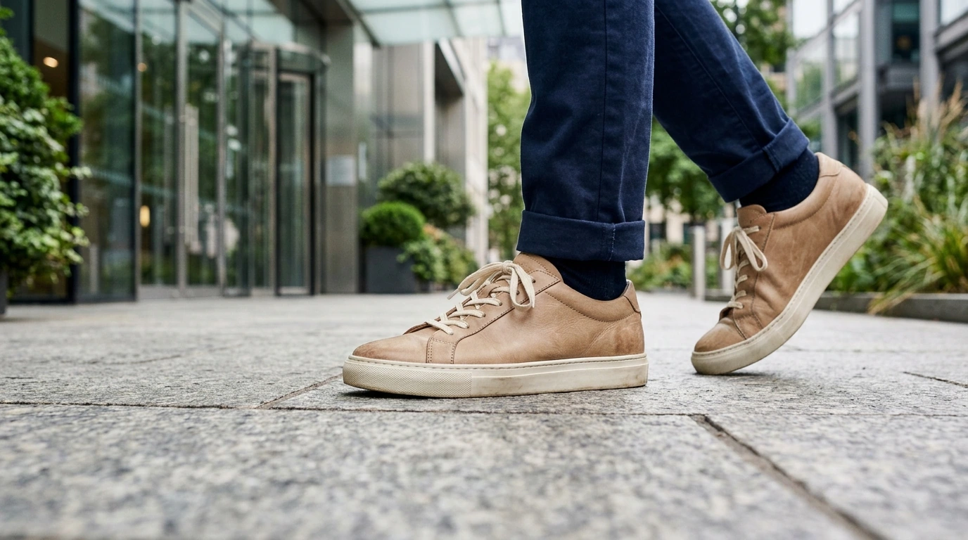 Antony Morato Beige Leather Sneakers: Style & Fit Guide