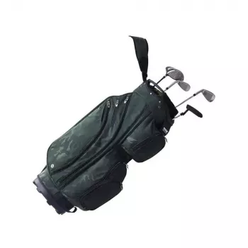 14-Way Golf Cart Bag: 36" Apparel Pockets & Storage
