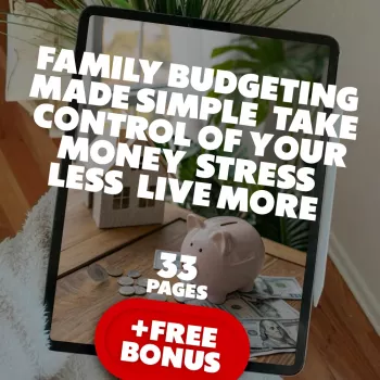 Simple Family Budget Plan: Weekly Routine, Less Stress